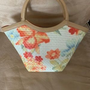 Multicolor Floral Tote